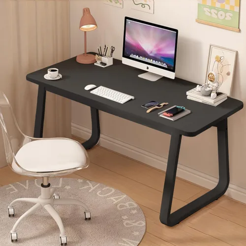 Vista 15 de Escritorio de Computadora de Estilo Moderno Simple para Oficina en Casa, Mesa de Escritura Pequeña de 47.2 Pulgadas para Escritorio o Dormitorio
