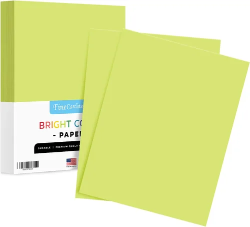 Vista 9 de Papel de color azul brillante liso de 8.5 x 11 pulgadas, para la escuela, la oficina y el hogar, manualidades navideñas, artes y manualidades, sin