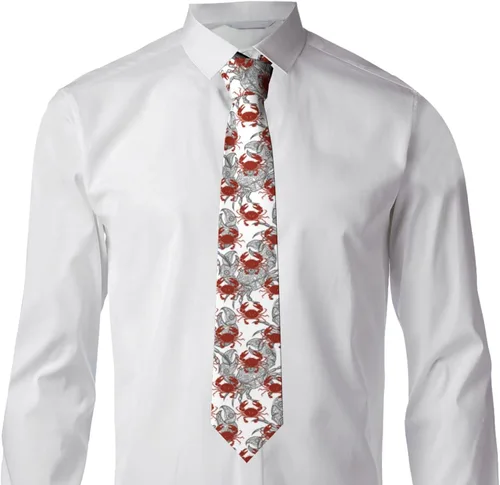 Vista 5 de Corbatas ajustadas para hombre, corbatas para comida para hombres, adolescentes y niños, regalos divertidos para oficina, vacaciones, fiesta