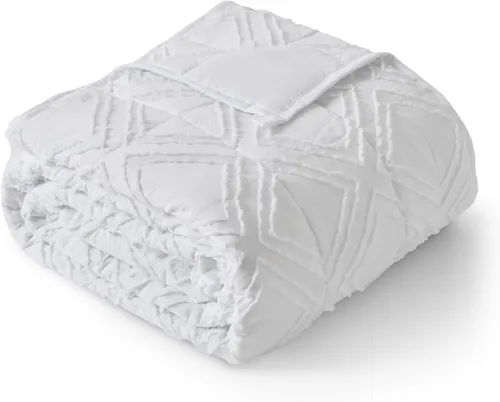 Vista 40 de Topblan - Manta pesada para adultos de 12 libras, suaves y cómodas mantas de forro polar con sherpa lanudo, manta pesada de jacquard elegante