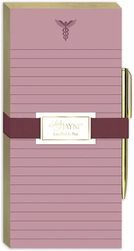 Vista 12 de Lady Jayne - Bloc de notas troquelado con bolígrafo de icono de enfermera, 10 cm x 20 cm, corazón