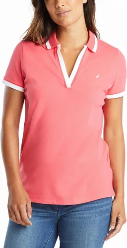 Vista 19 de Nautica - Polo de algodón elástico para mujer Cobalto brillante
