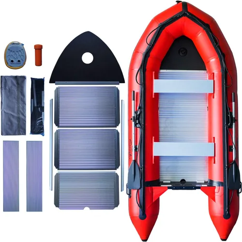 Vista 10 de Inflatable Boat for Adults Heavy Duty Dingy Boat for Fishing