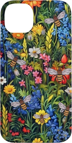 Vista 15 de Funda para iPhone 12 mini Bees And Wildflowers