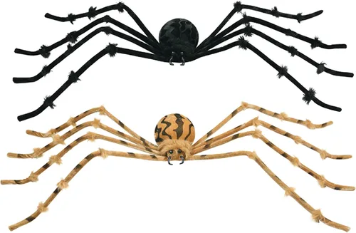 Vista 3 de Seasons Decoración de araña artesanal posable, surtida, 50 pulgadas