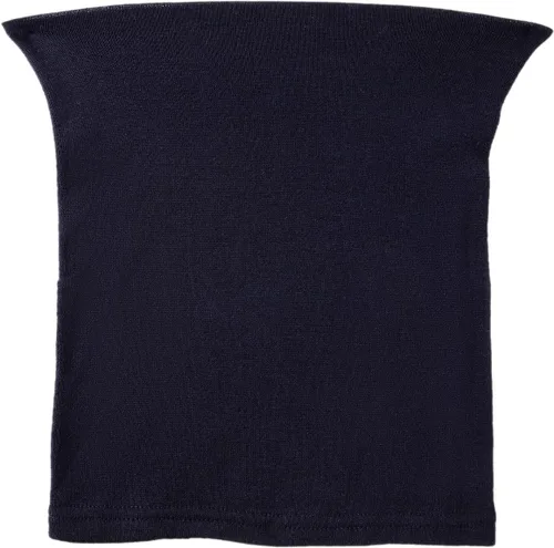 Vista 4 de Villand Polaina de cuello 100% lana merino para hombres y mujeres, calentador de cuello de doble capa sin costuras para deportes de invierno