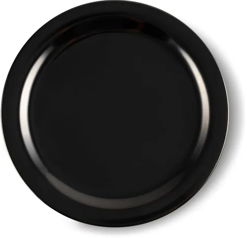 Vista 2 de [Usado] Carlisle FoodService Products Dallas Ware - Plato de plástico reutilizable con borde para bufés, hogar y restaurantes, melamina, 9 pulgadas