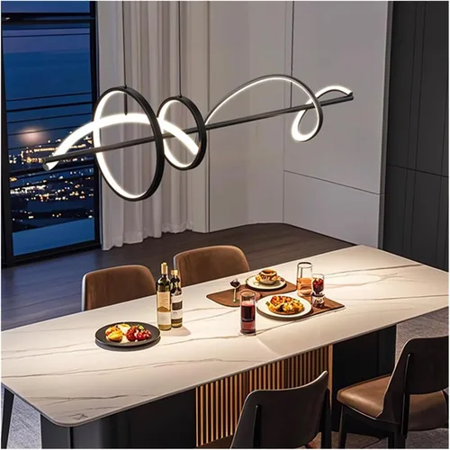 Vista 6 de Modern Dining Room Lamparas Decoracion Hogar Moderno Smart Pendant Lights Decoration Salon Chandeliers for Dining Room