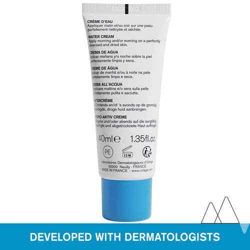 Vista 9 de Uriage Eau Thermale - Crema facial hidratante con ácido hialurónico, hidratación 24 horas, brillo y suavidad, humectante facial fresco y ligero
