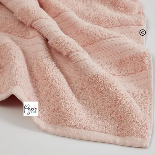 Vista 4 de Toalla de baño extra grande Ultra - Blush - 100% algodón - Extra grande