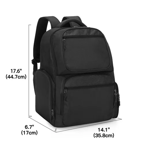 Vista 8 de Trunab Travel Backpack Compatible with Xbox Series X Carrying Case Game Storage Bag with Inner Divider for Xbox XS Console, Multiple Pockets for