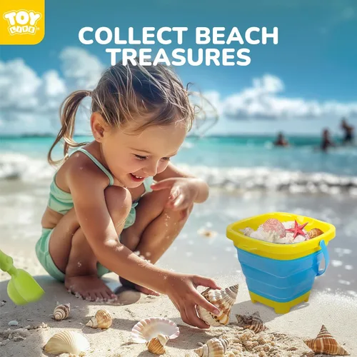 Vista 9 de TOY Life Juguetes de playa para niños de 4 a 8 años, juguetes de arena para niños pequeños de 1 a 3 años, juguetes de playa para niños pequeños de 1