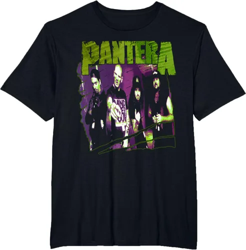 Vista 4 de Pantera Camiseta oficial Vintage Group Sketch