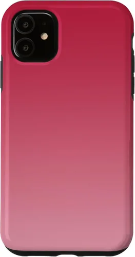 Vista 5 de Funda para iPhone 15 Viva Magenta Fucsia Rosa Gradient Color del Año 2023