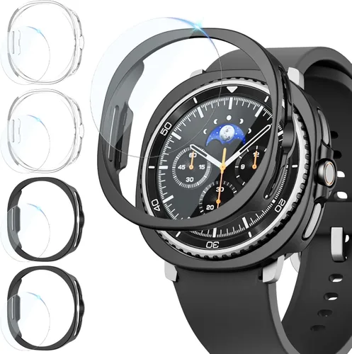 Vista 19 de Rc-Z - Funda protectora de pantalla para Samsung Galaxy Watch 5 4 de 1.575 in (6+6 unidades)