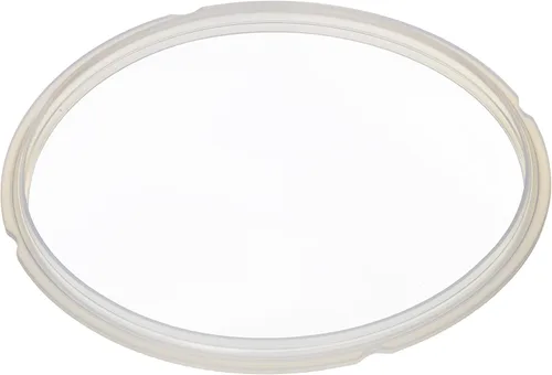 Vista 2 de Anillos de sellado instantáneo de potes, pack doble, color blanco transparente, para modelos 5 c/l o 6 c/l., junta tórica transparente, Blanco