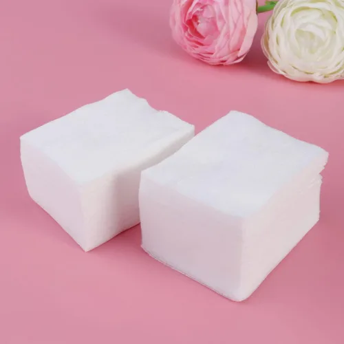 Vista 9 de 1000pcs maquillaje facial suave algodón almohadillas para la cara maquillaje eliminación