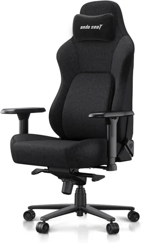 Vista 10 de Anda Seat Phantom 4 - Silla de oficina para juegos, de tela, regular Tela negra
