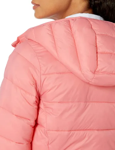 Vista 30 de Amazon Essentials - Abrigo acolchado, ligero y resistente al agua con capucha para mujer, disponible en talla extragrande