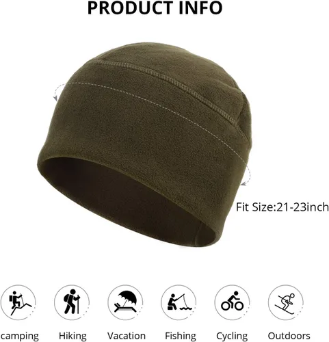 Vista 4 de SATINIOR - Gorro de invierno con diseño de calavera y gorro de invierno para el día a día y los deportes