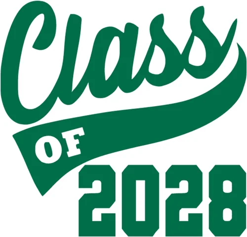 Vista 32 de Adhesivo de graduación para planchar en la clase de 2028, calcomanía para camiseta de secundaria, parche de graduación HTV para graduados