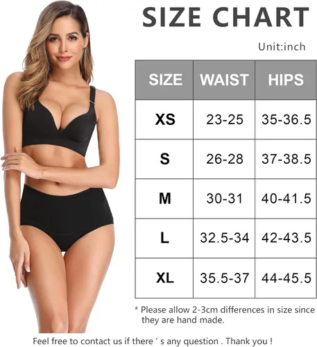 Vista 7 de OLIKEME Ropa interior de algodón para mujer, ropa interior suave para mujer, bragas cómodas y transpirables para mujer
