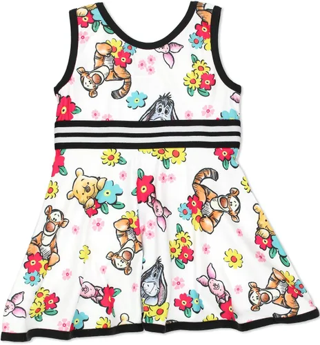 Vista 2 de Disney Minnie Mouse y Winnie The Pooh - Vestido sin mangas para bebés y niños pequeños