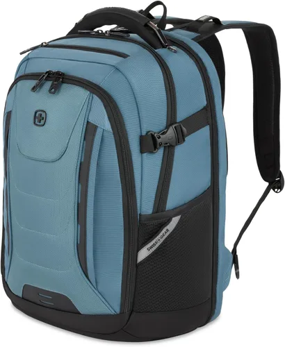 Vista 18 de SwissGear 5358 USB ScanSmart Mochila para Portátil de 16", Negro, Grande