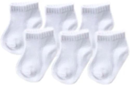 Vista 17 de Luvable Friends Conjunto de calcetines unisex para bebé recién nacido y bebé