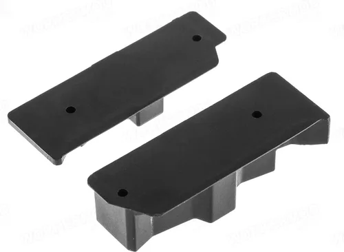 Vista 4 de WORKER Adaptador de riel superior y lateral Picatinny Base Set para Nerf Stryfe Modificar Toy Color Negro