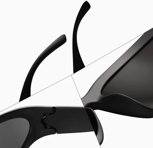 Vista 4 de VANLINKER Lentes de sol deportivos envolventes para mujer, modernos y atléticos