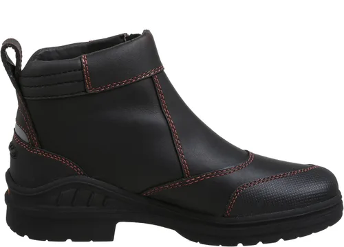 Vista 6 de Ariat Barnyard - Botas de trabajo con cremallera lateral, cómodas botas impermeables para mujer, Café Oscuro, 5.5
