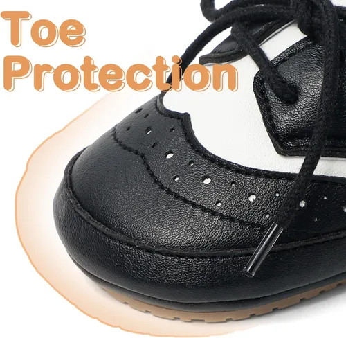 Vista 3 de ESTAMICO Zapatos para bebés niños Prewalker PU Sneakers