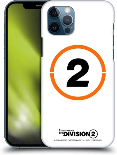 Vista 13 de Head Case Designs Funda rígida con licencia oficial de Tom Clancy's The Division 2 Demolitionist Logo Art compatible con Apple iPhone 12 / iPhone 12
