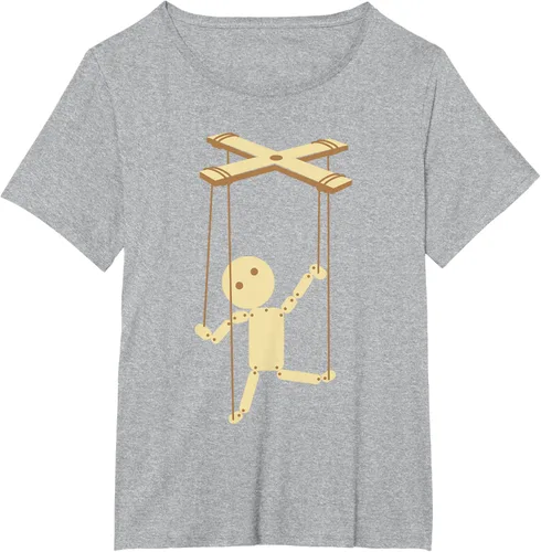 Vista 68 de Puppeteering - Camiseta de marionetas Ventrílocuo de tiriteros, Negro, S
