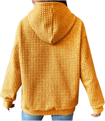 Vista 103 de SHAOBGE Sudaderas con capucha de gran tamaño para mujer, sudaderas con capucha para entrenamiento, suéteres casuales y cómodos trajes de moda