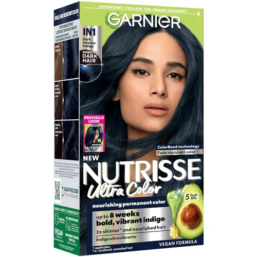 Vista 16 de Garnier Nutrisse Ultra Color - Crema nutritiva para el cabello, BR2, color borgoña intenso oscuro (Passion Fruit), tinte permanente para el cabello