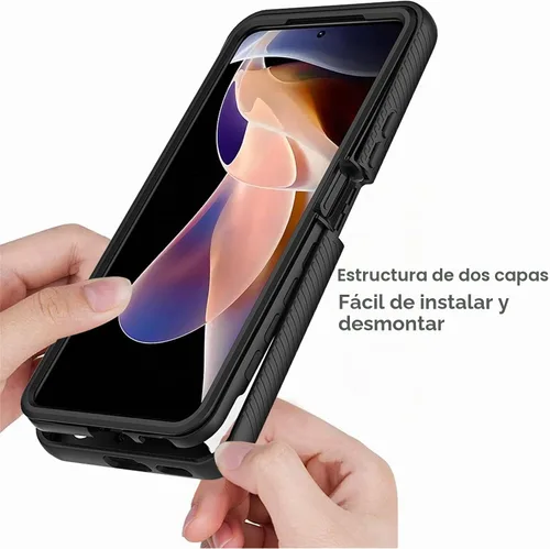 Vista 5 de Funda para Redmi Note 11 Pro Plus, protección contra caídas 2