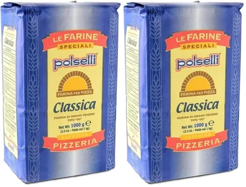 Vista 9 de POLSELLI Classica, Harina Tipo "00" Doble Cero Extra Fina, 11 libras (5 kg), Harina Napolitana Italiana para Pizza, Pan, Pasta y más, Totalmente