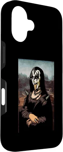 Vista 3 de Funda para iPhone 16 Rock N Roll Band Lazy Halloween Disfraz Rocker Music Lover