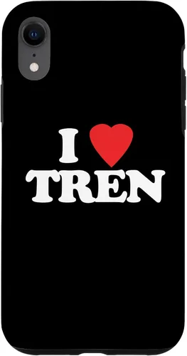 Vista 25 de I Love Tren - Funny Bodybuilder Weightlifting Workout Gym Case for iPhone 17
