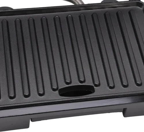 Vista 8 de Panini - Parrilla de prensa de 850 W, sandwichera antiadherente con calefacción de doble cara y apertura de 180 grados, parrilla eléctrica
