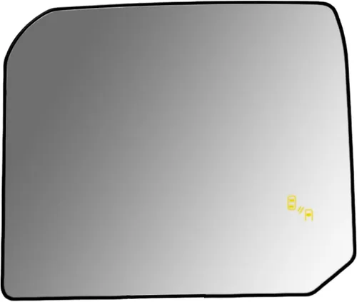 Vista 11 de Reemplazo del espejo lateral del conductor con detección de punto ciego para Toyota Tundra 2022-2023, retrovisor lateral superior izquierdo