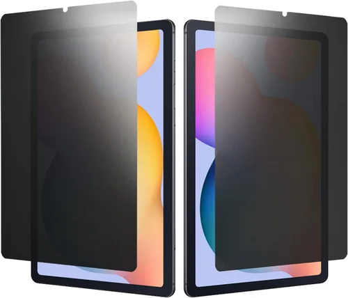 Vista 7 de Protector de pantalla antirreflejo de privacidad Anti-espía Película suave para Samsung Galaxy Tab S6 Lite 2024 2022 2020 Mate Anti-Peeping 10.4
