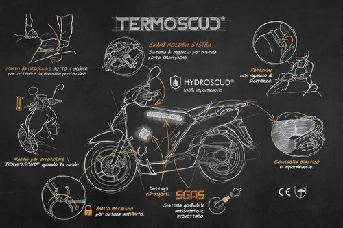 Vista 5 de TUCANO URBANO Protección de piernas R200X