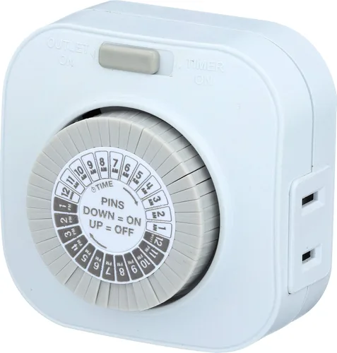 Vista 5 de Westek Temporizador mecánico diario TM1601DHB, salida única, color blanco
