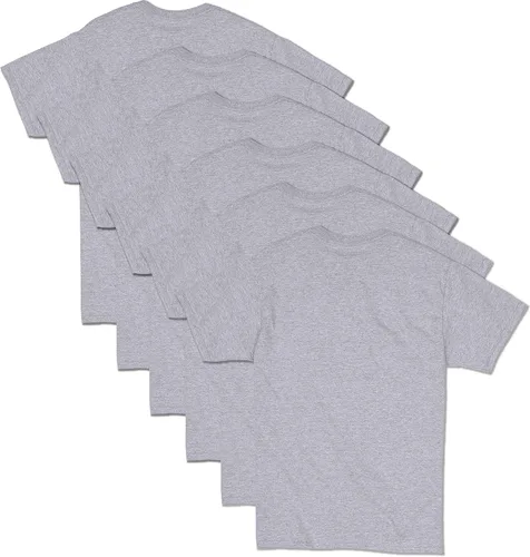 Vista 2 de Hanes Essentials Paquete de camisetas para hombre, camisetas de algodón con cuello redondo, 4o6unidades