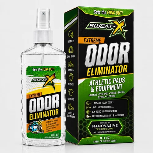 Vista 10 de Spray eliminador de olores SWEATX, Active Fresh, 8 onzas líquidas