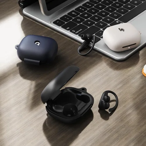 Vista 7 de Funda compatible con Beats Powerbeats Pro 2, silicona suave, a prueba de golpes, funda protectora para Beats Powerbeats Pro 2 2025 con kit limpiador