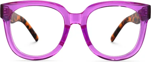 Vista 2 de Zeelool Harrell ZOP049594 - Lentes de bloqueo de luz azul unisex estilo retro